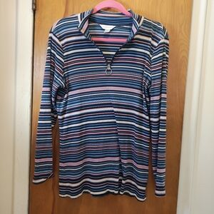 Christopher & Banks Multicolor Striped Top